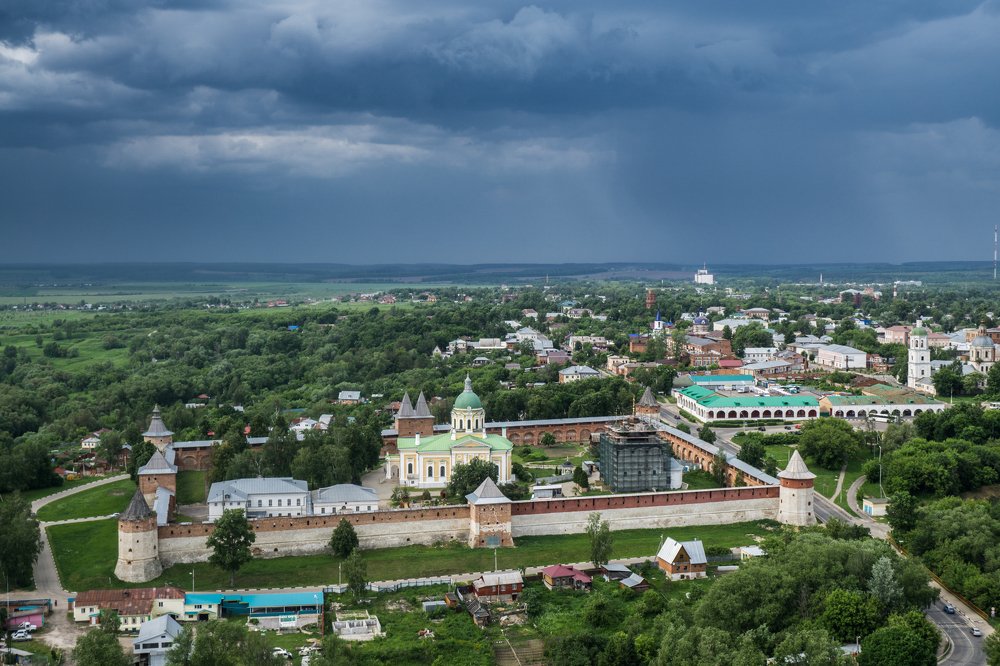 В Зарайске дожди