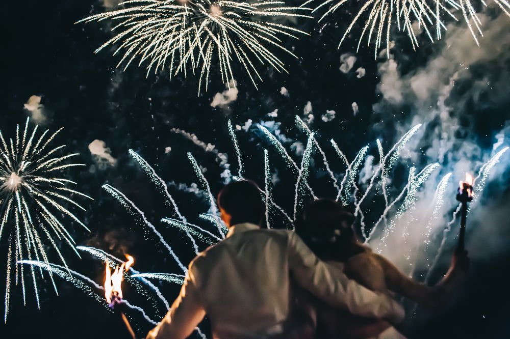 Свадебный феерверк