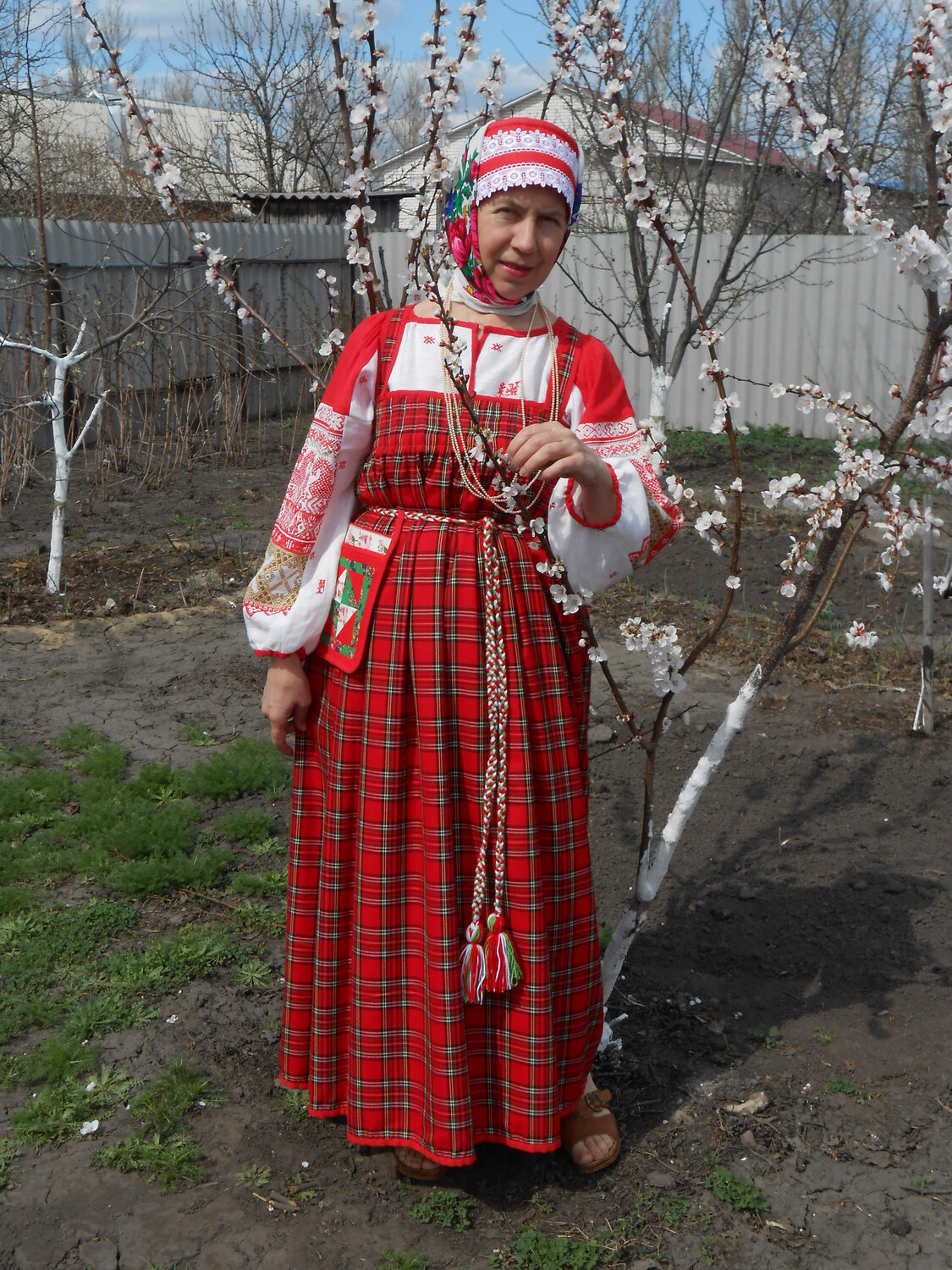 Русский наряд Севера.