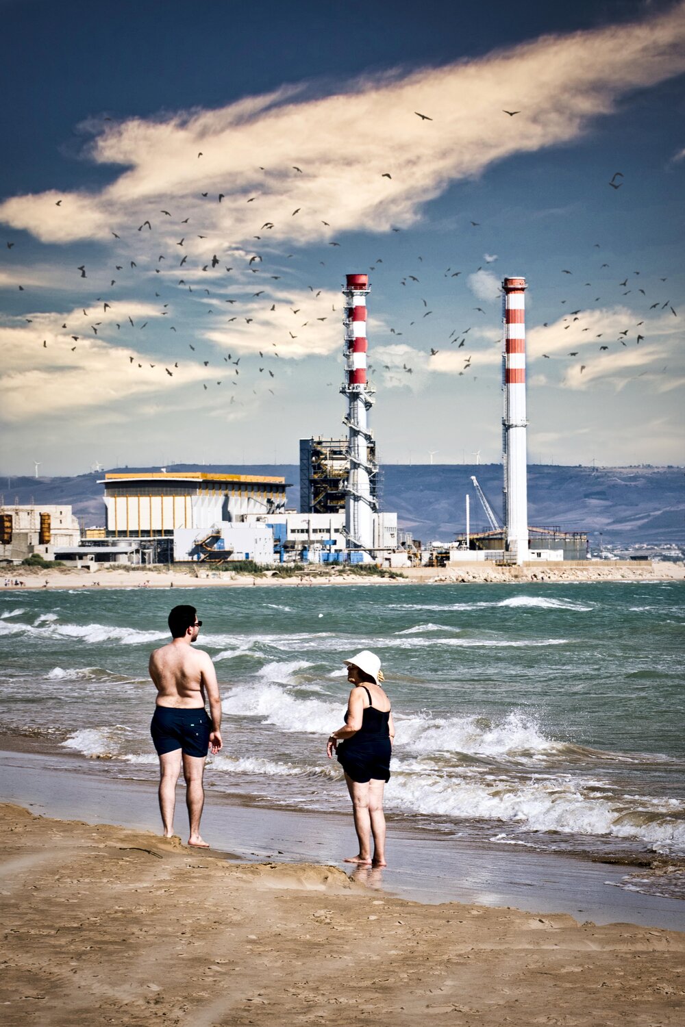 Sicily | Summer, sand, sun, at the power station beach #2