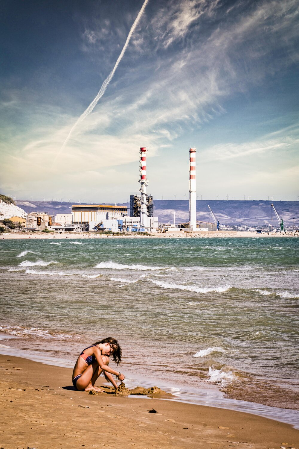Sicily | Summer, sand, sun, at the power station beach #3