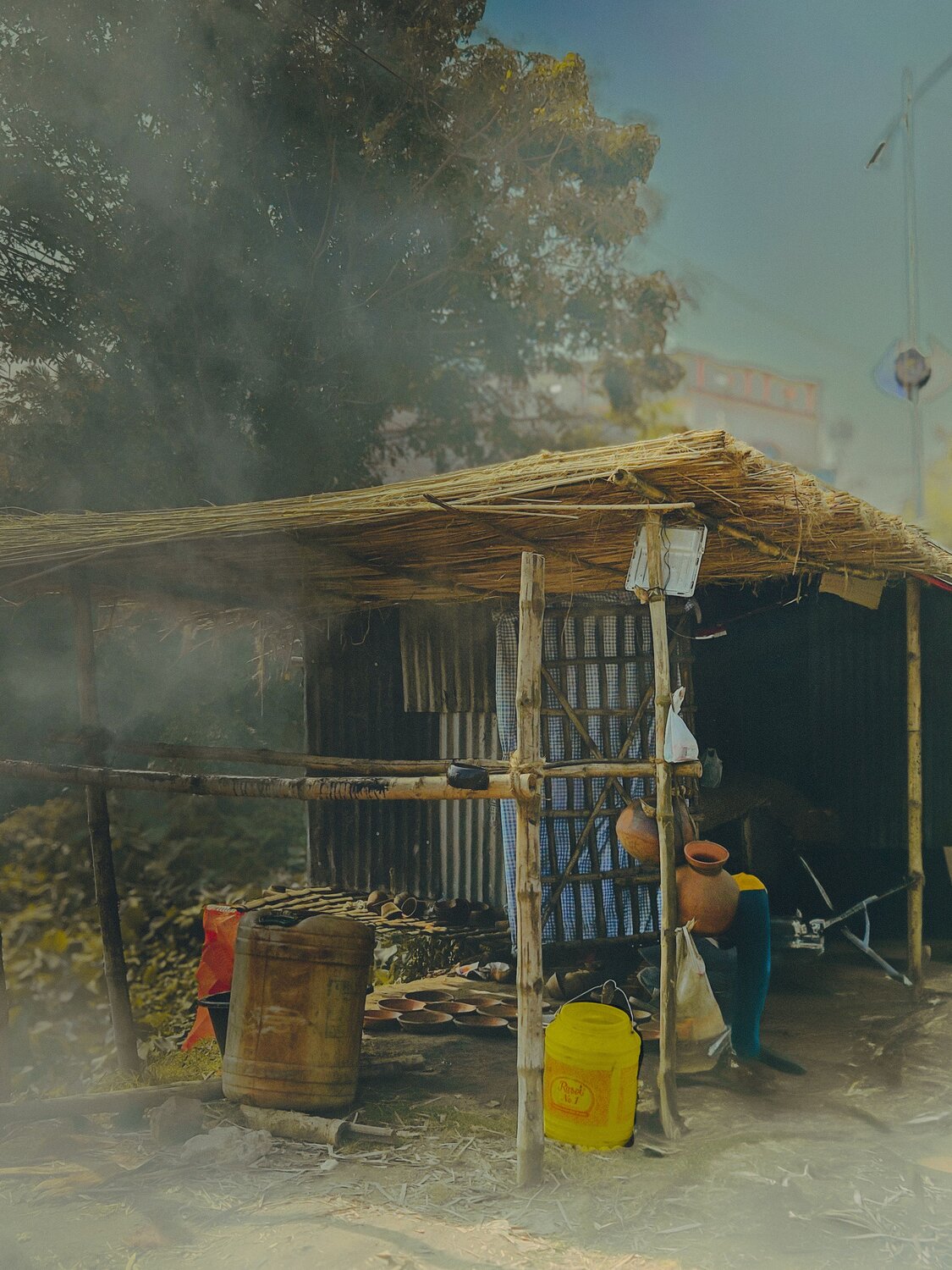 A Smoky Hut