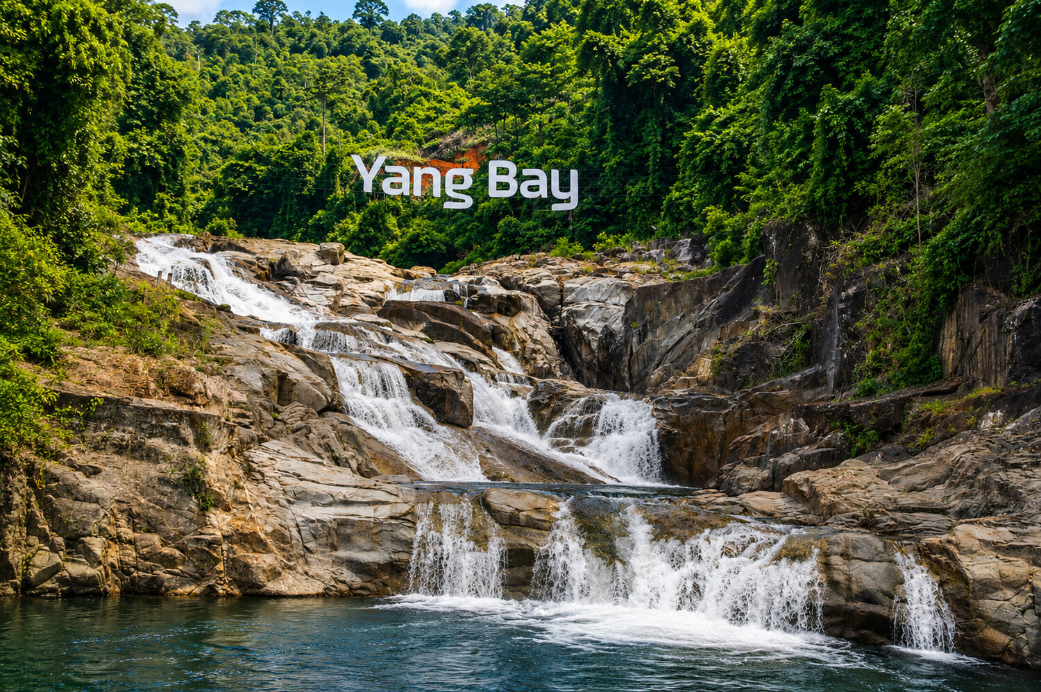 Водопад Yang Bay