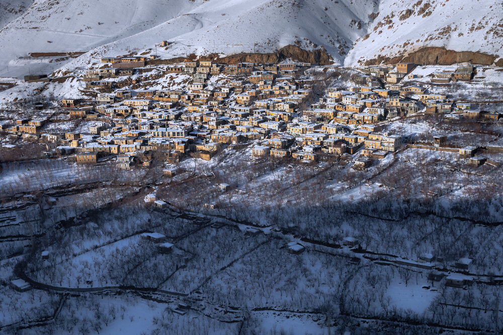 Sarchi Village in the Snow