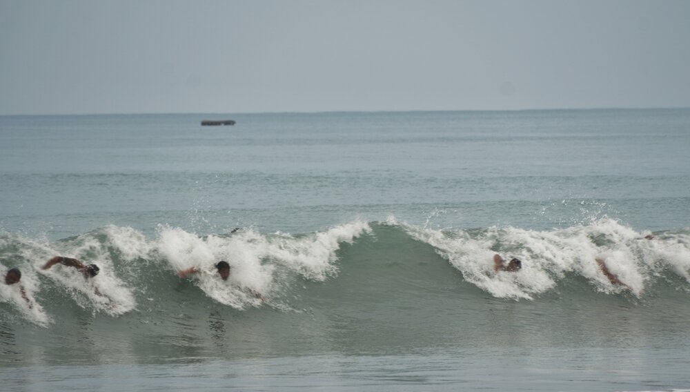 the Cresting Swell