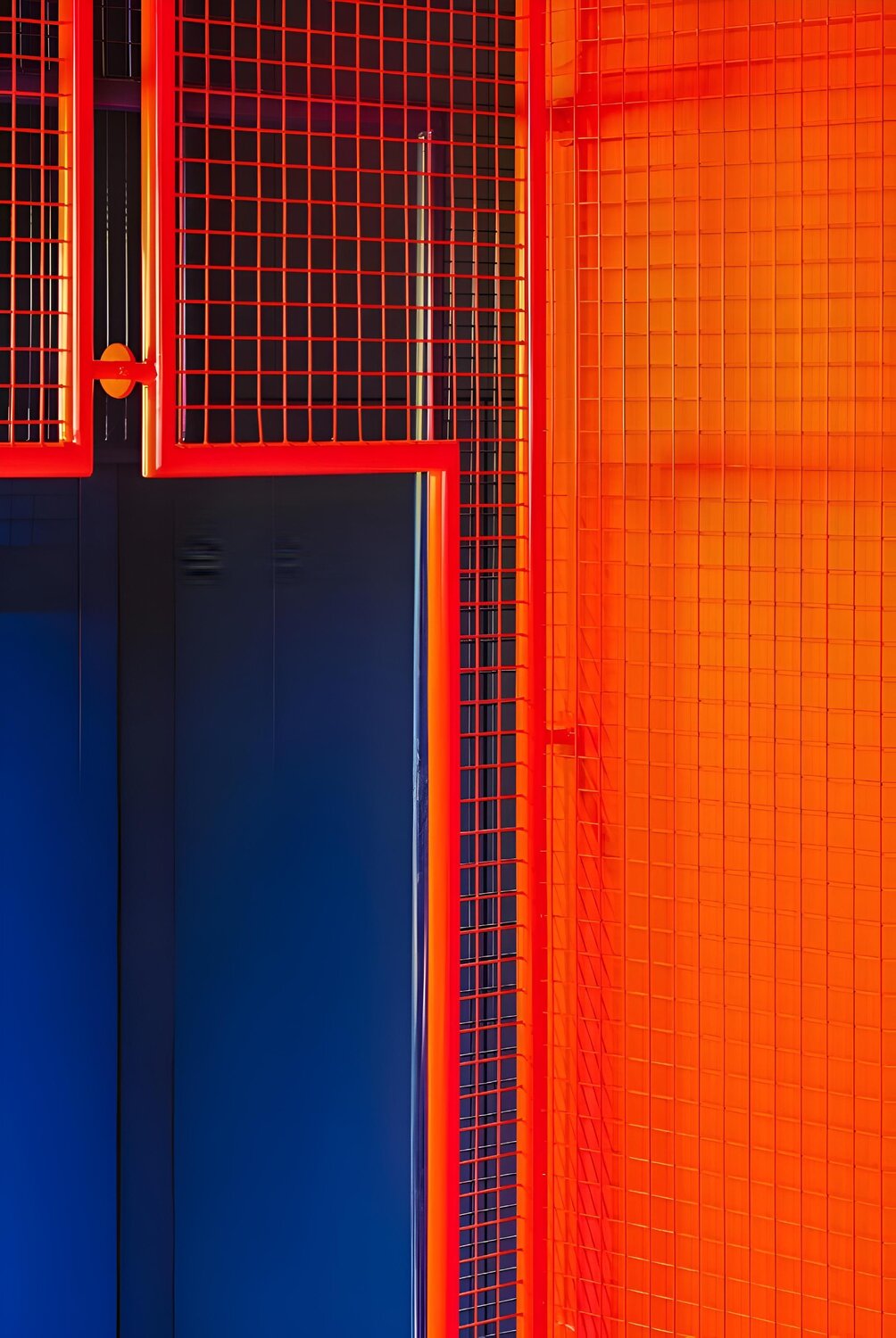 Between Orange and Blue