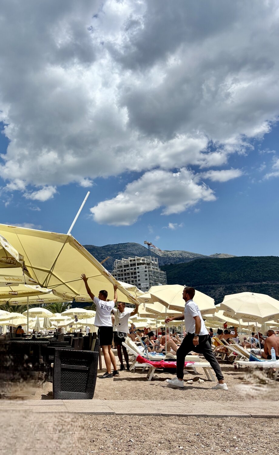 Mary Poppins beach umbrella