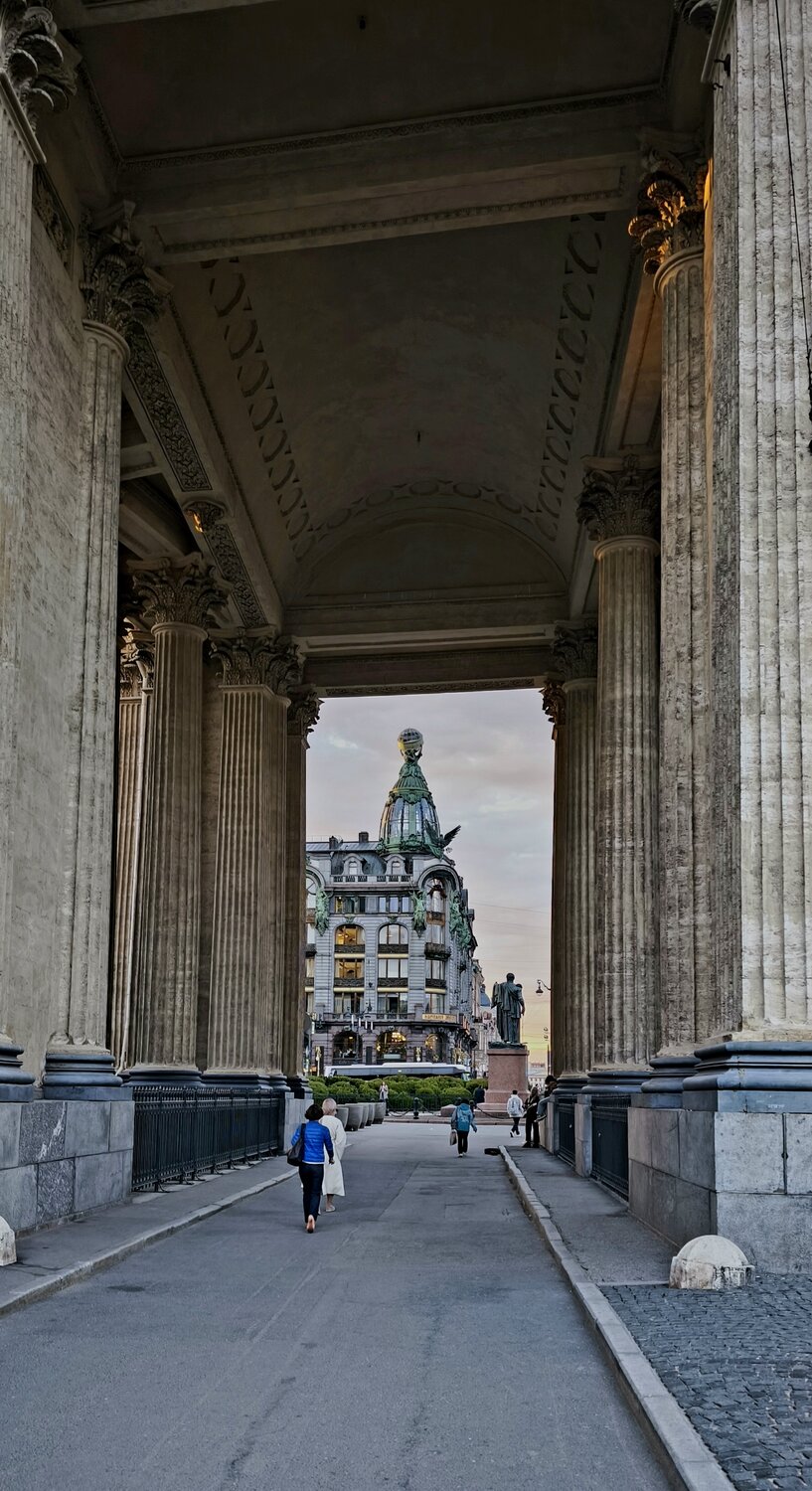 Summer evening in St.Petersburg