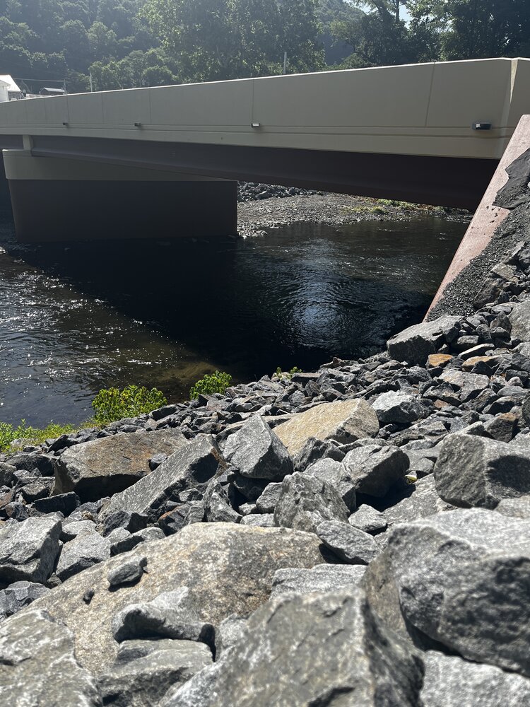 Silent Span Over Wild Waters