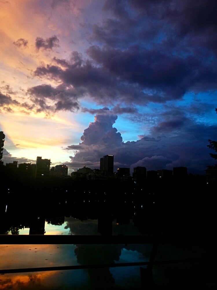 Golden Hour Cloudscape