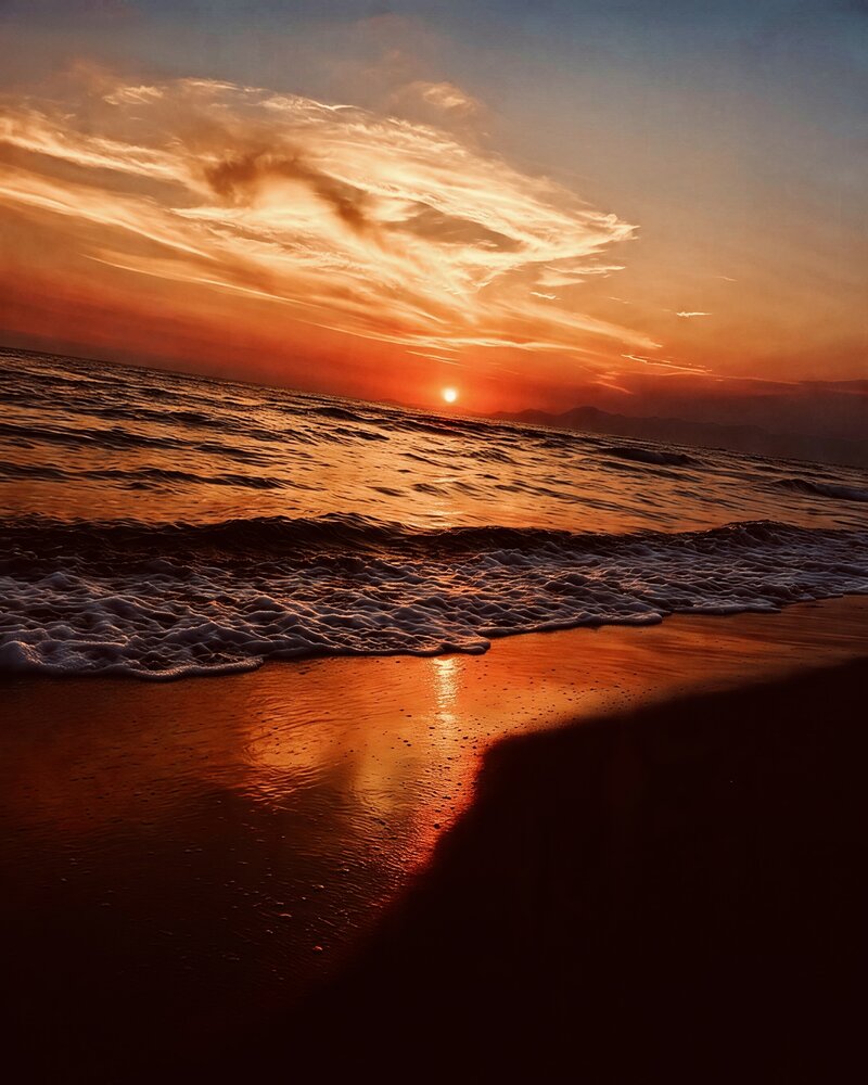 Sunset - Paestum - Italy