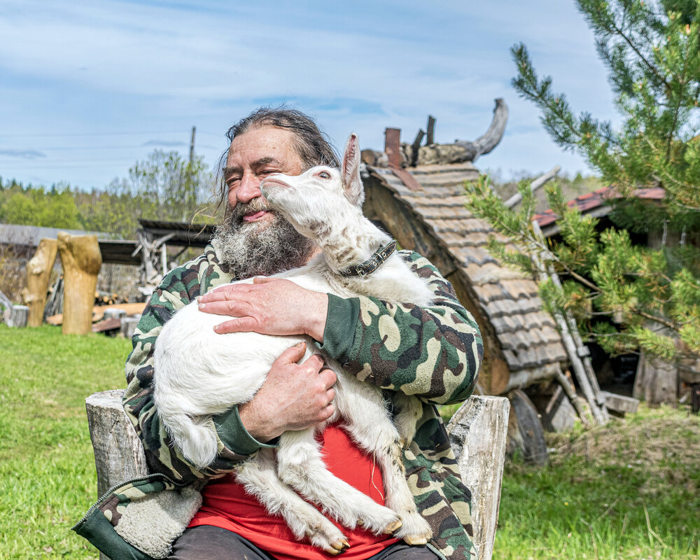 В деревенсой усадьбе