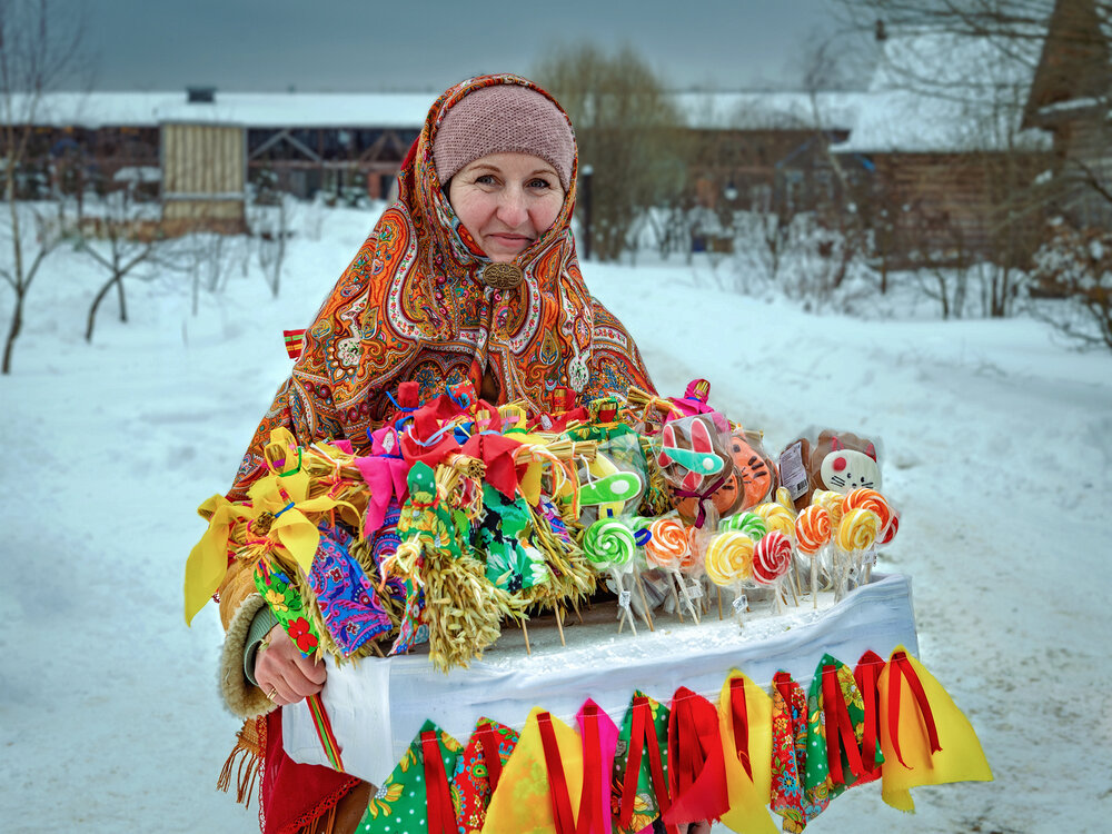 Праздничная улыбка.