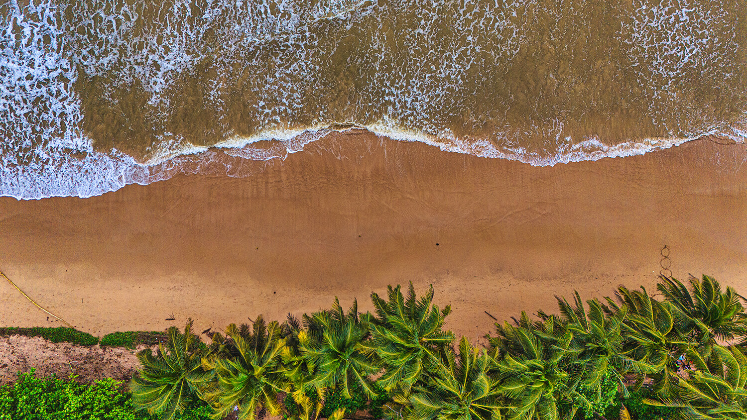 Golden beach