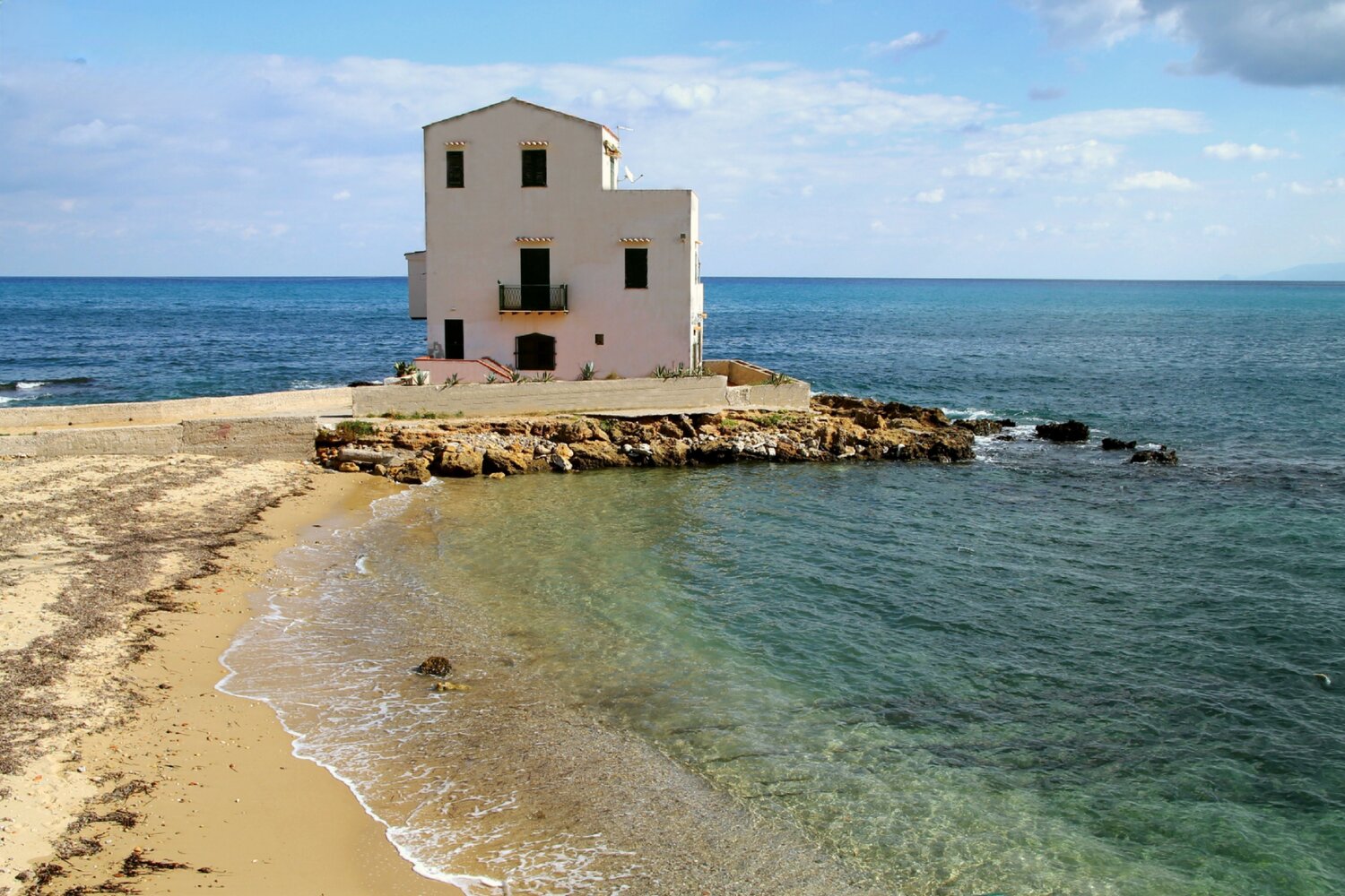 House on the beach