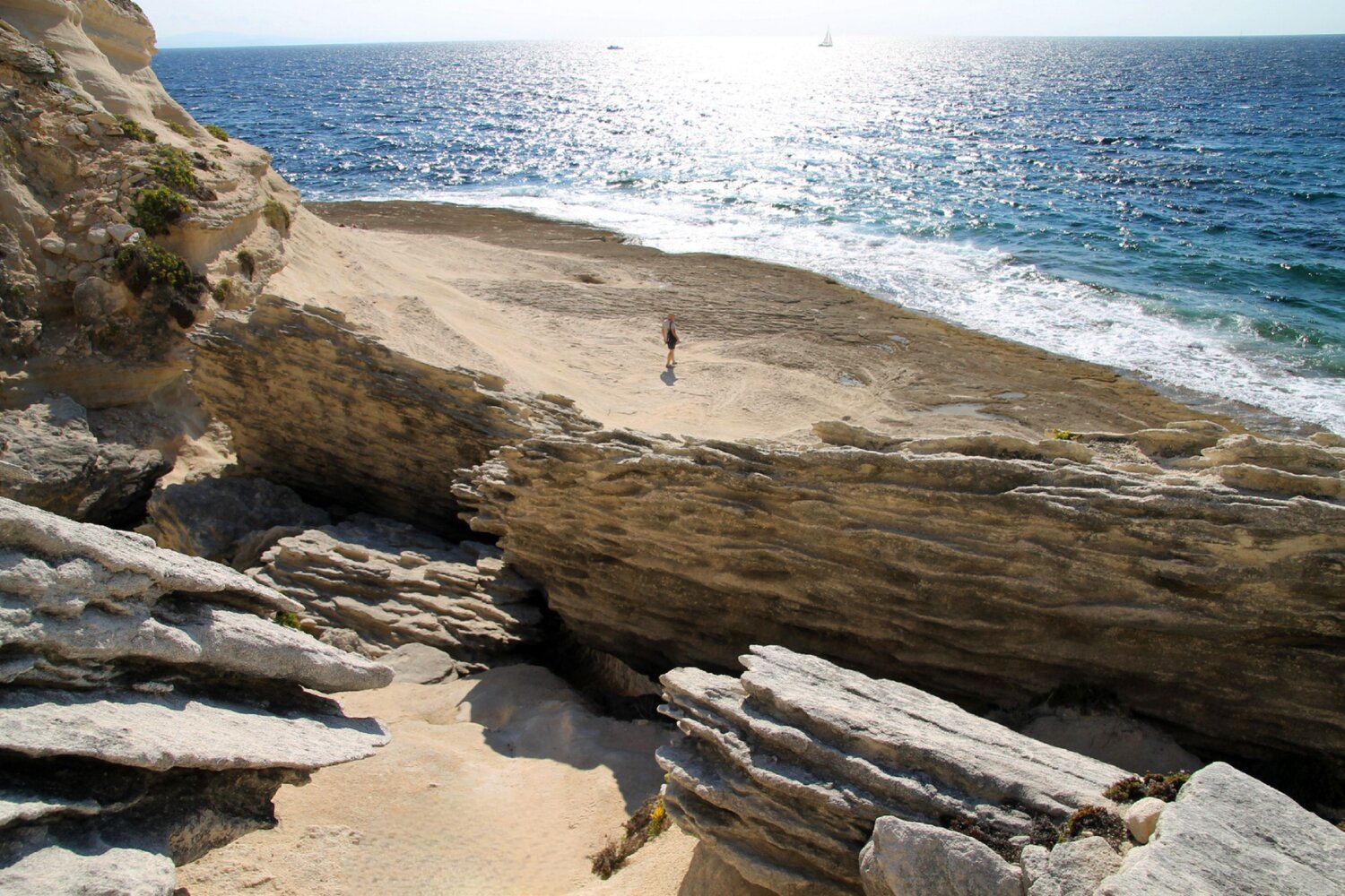 Abandoned beach