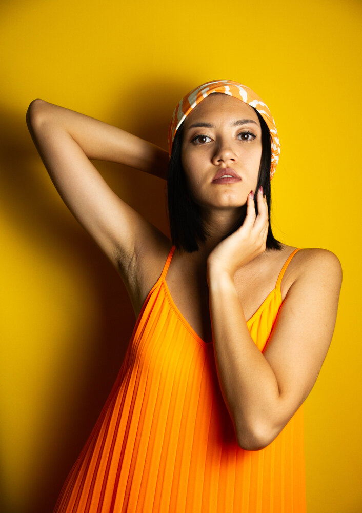 Orange girl