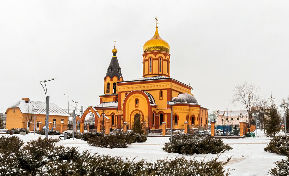Церковь иконы Божией Матери Всецарица .