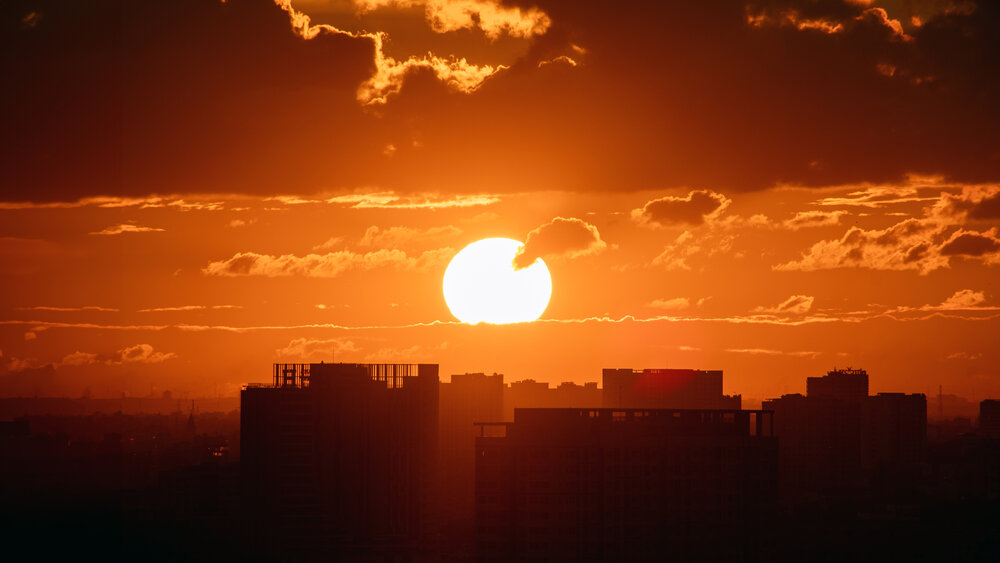 Orange Painted Sky
