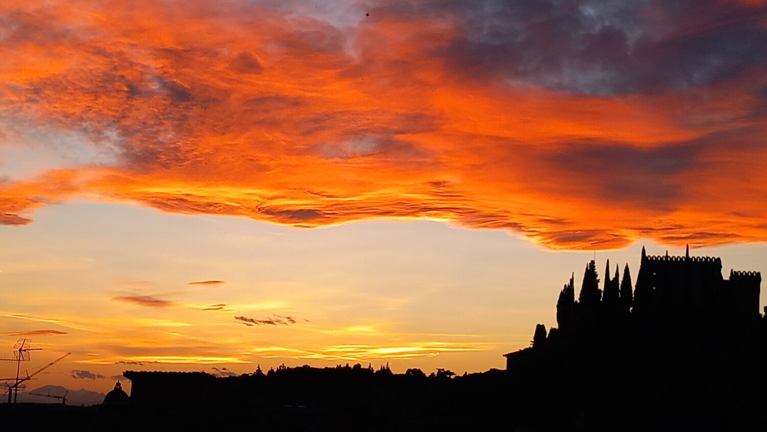 The Sky on Fire