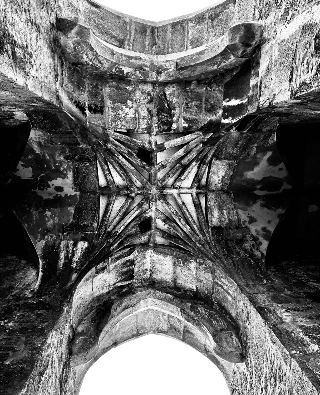 Black and white symmetry