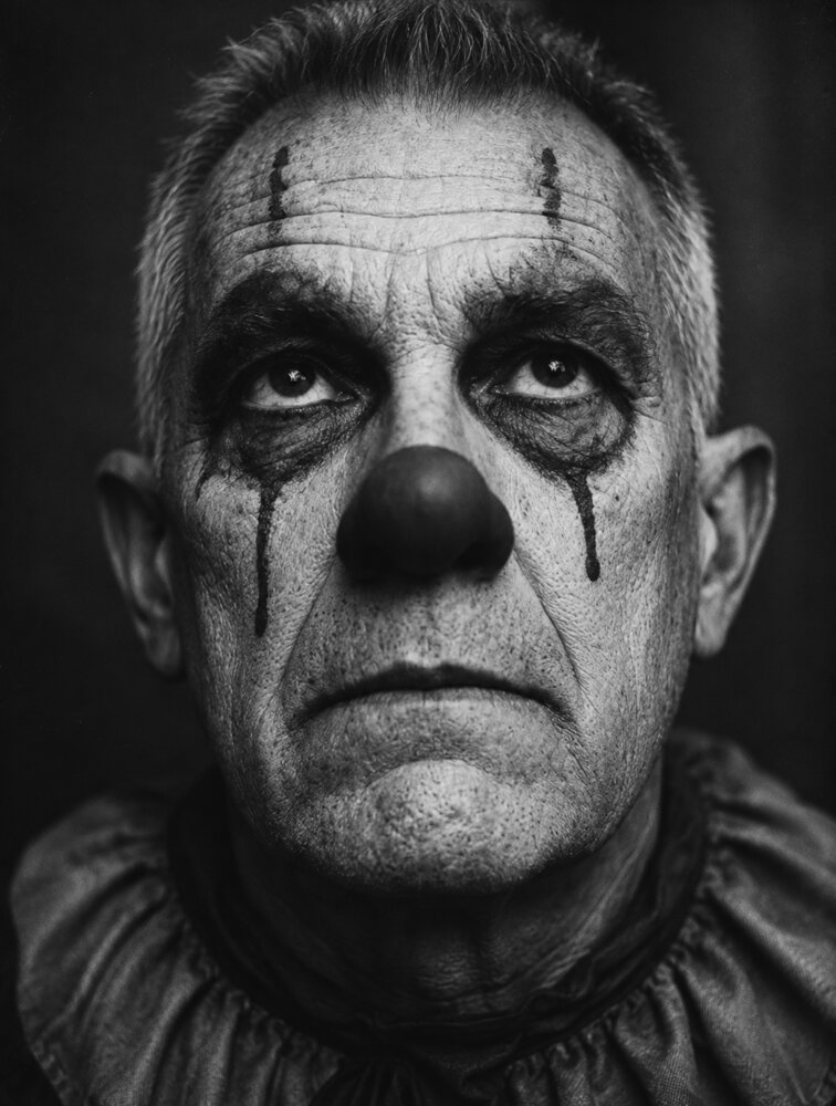 El payaso triste y oscuro