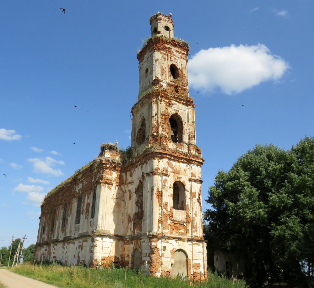 Church of Saint Onuphrius in the agrotown of Selets, Belarus