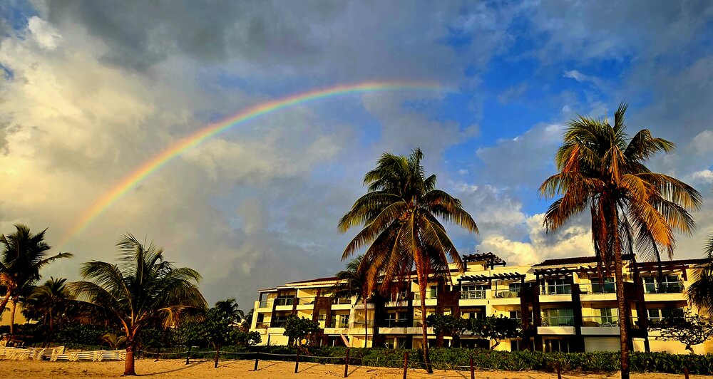 ARCOIRIS AL AMANECER