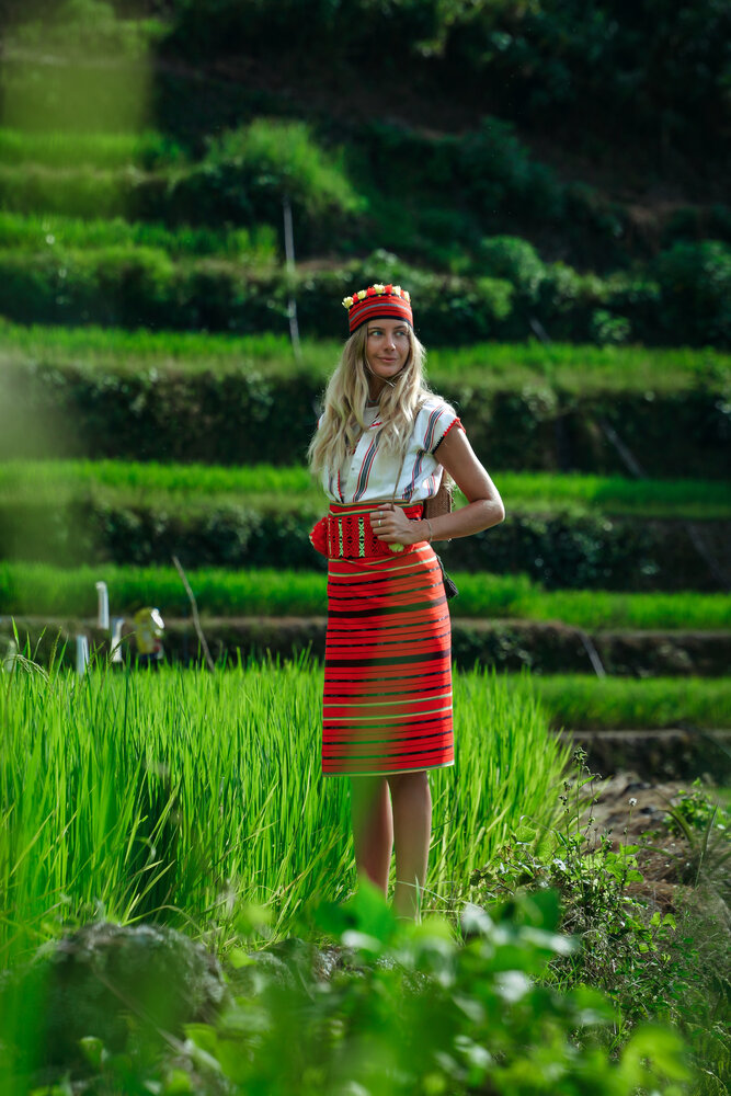 Blonde Among the Terraces