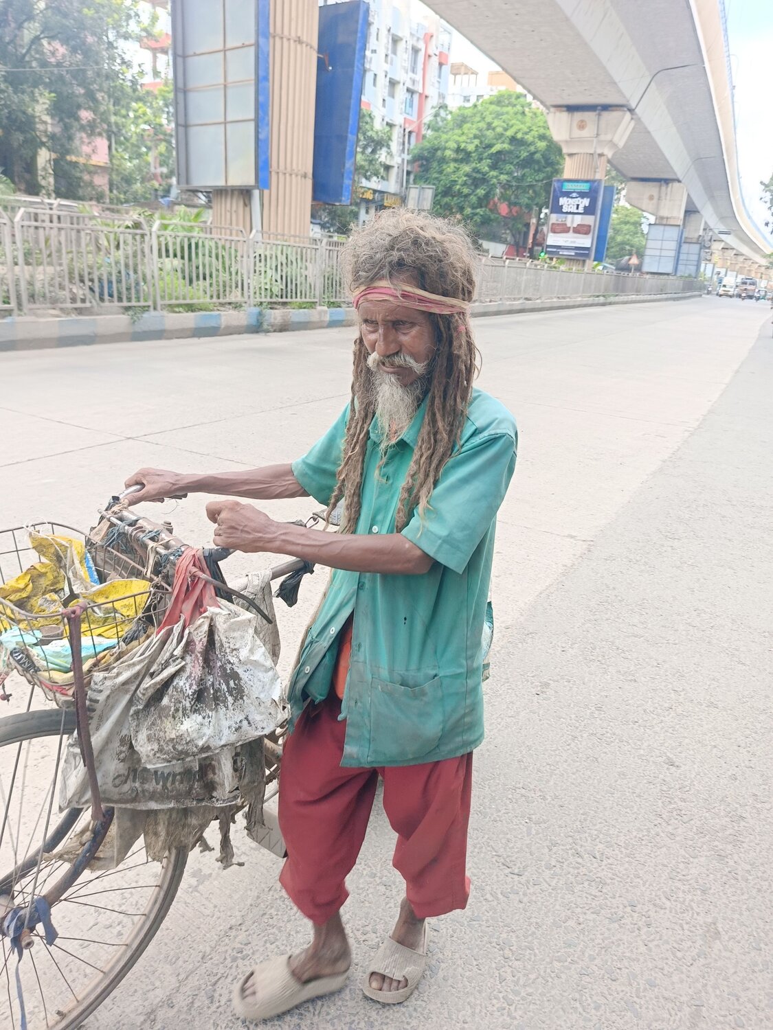 Aged man street