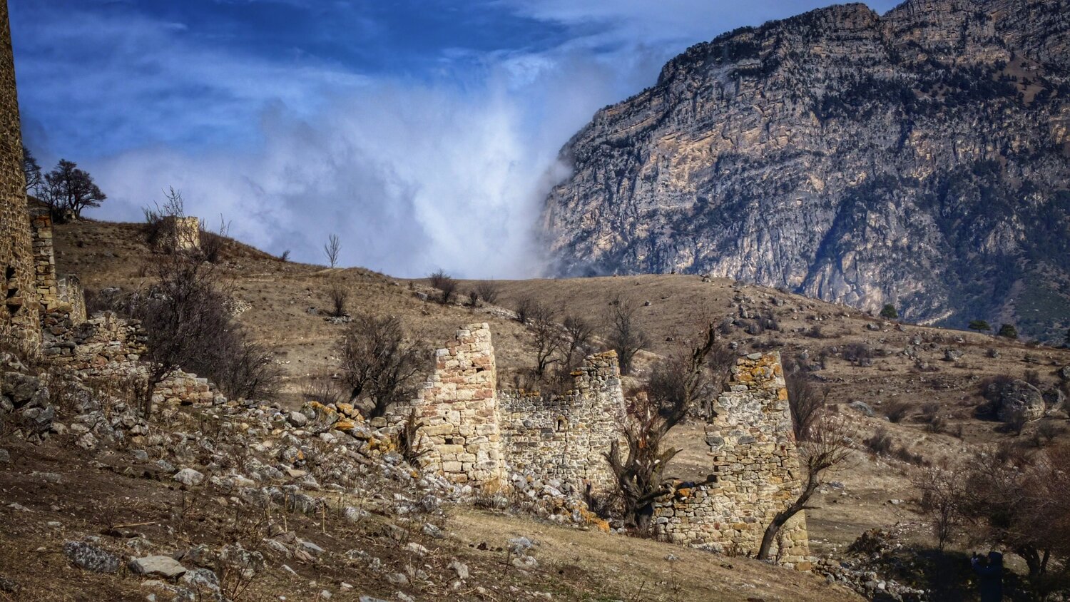 Руины старинного поселения