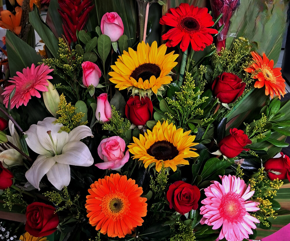 Bouquet of Colorful Flowers