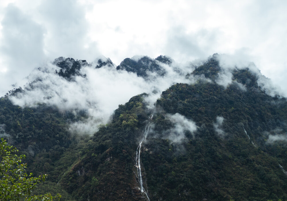 Through the Misty Peaks