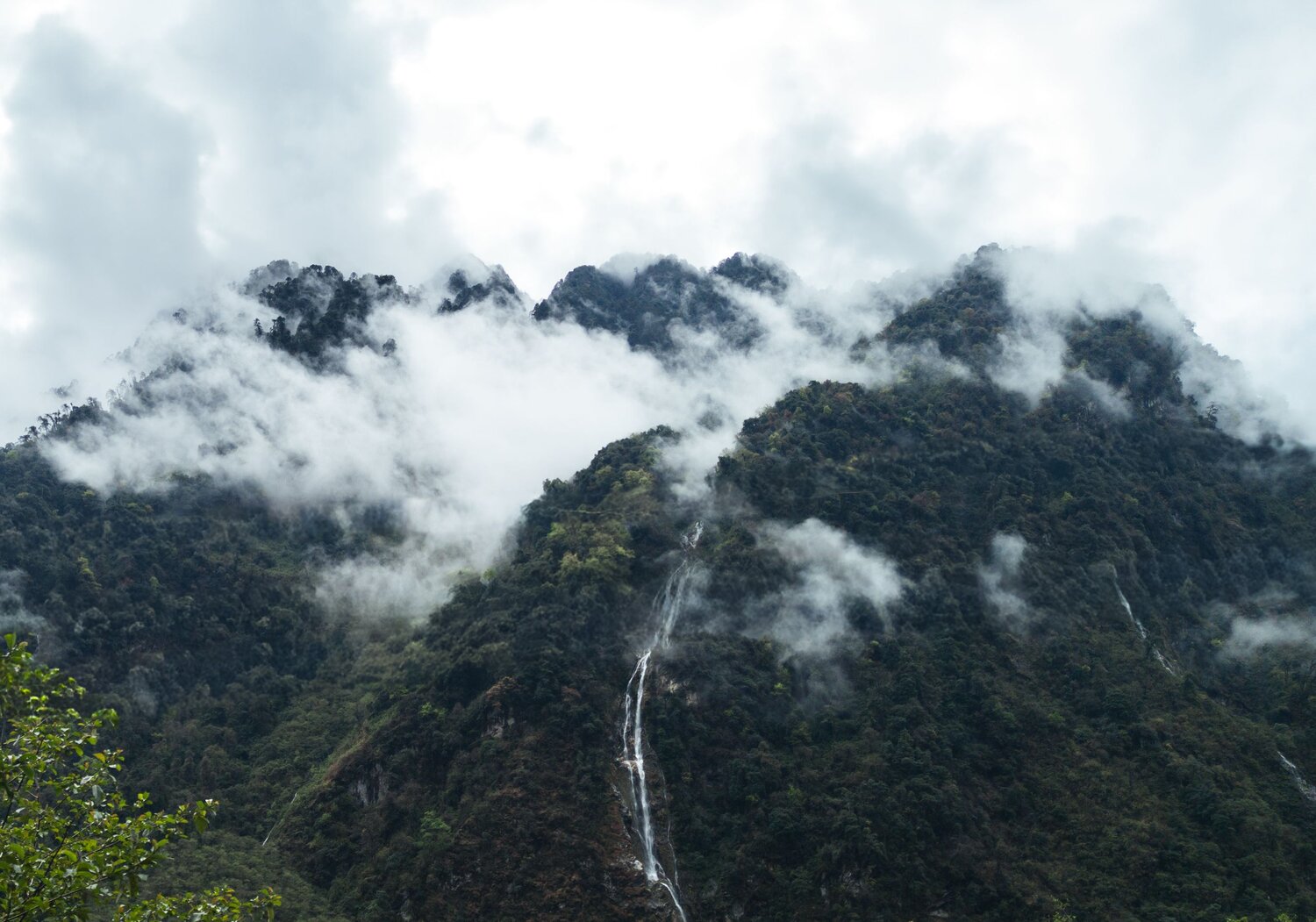 Through the Misty Peaks