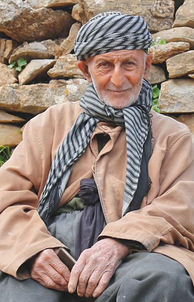 The oldman of mountain