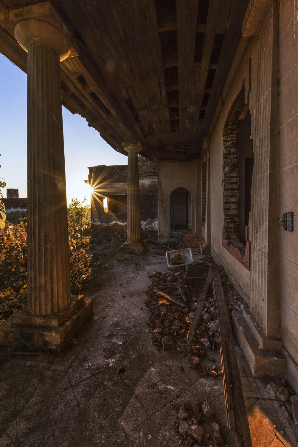 La vieja estancia.