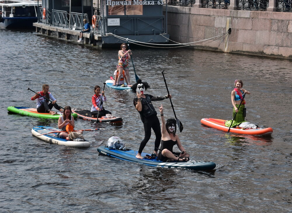 Фестиваль Фонтанка SUP. Петербург