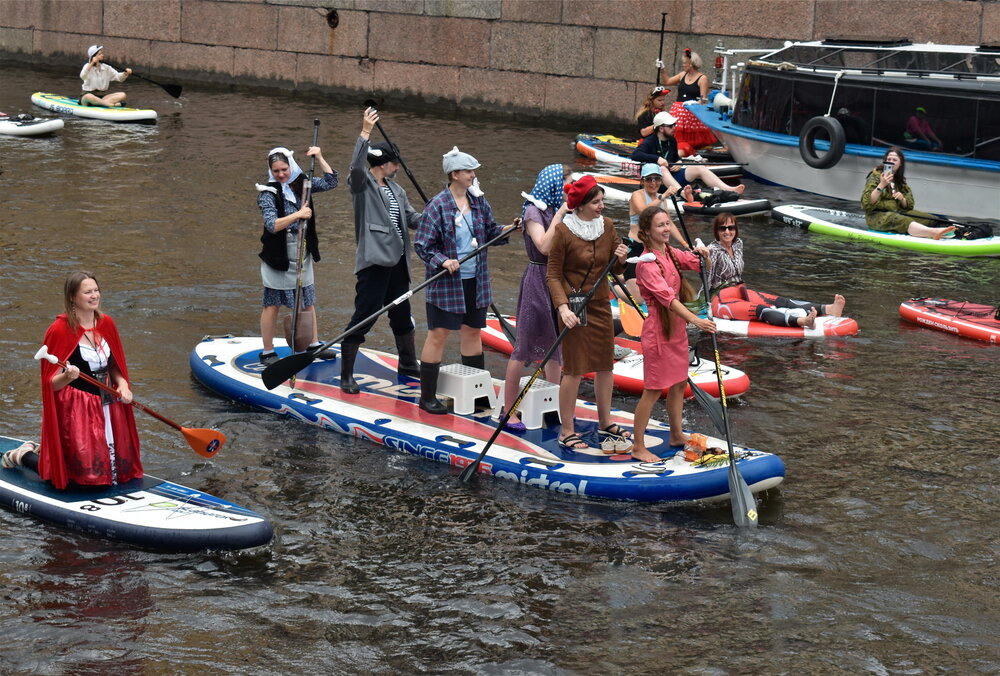 Фестиваль Фонтанка SUP. Петербург