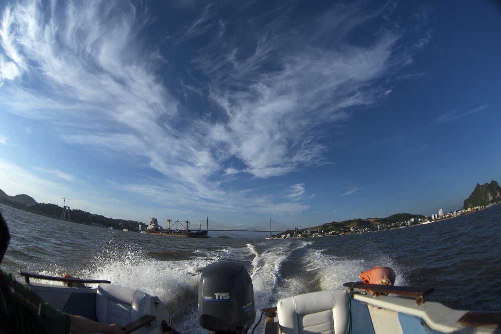 The afternoon in HaLongBay
