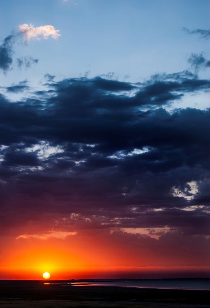 Закат на лимане