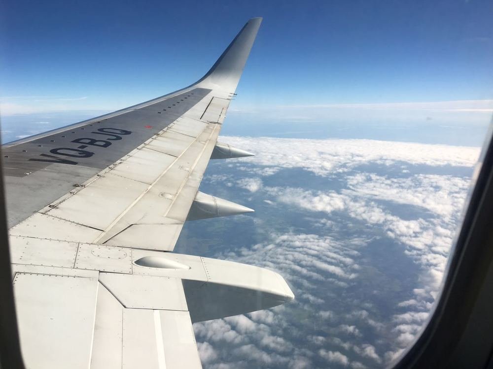 Вид из иллюминатора