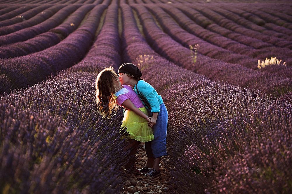 первый поцелуй