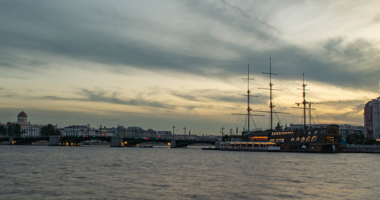 Evening in St.Petersburg