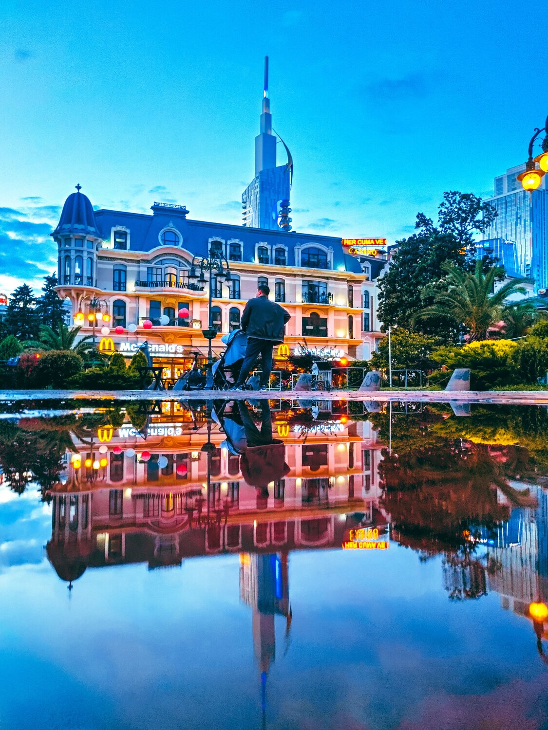 Reflecting the pulse of the city.