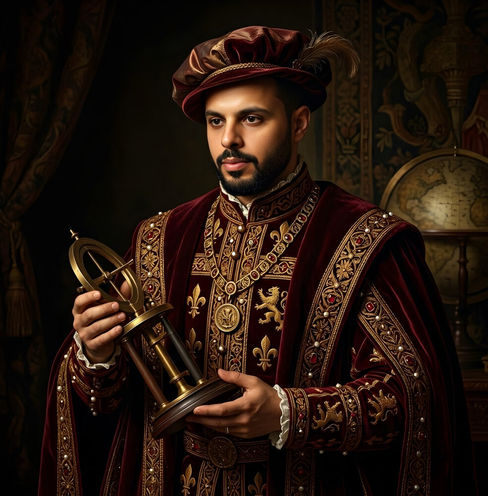 The Astrolabe Keeper and the Aura of Royal History