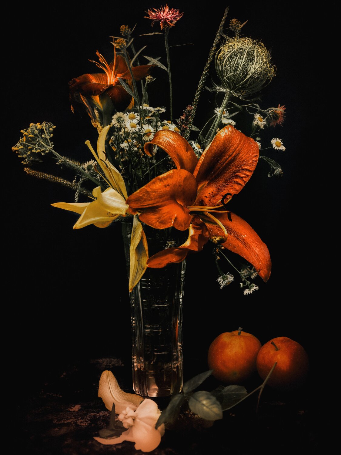 Autumn Still Life: Fading Warmth