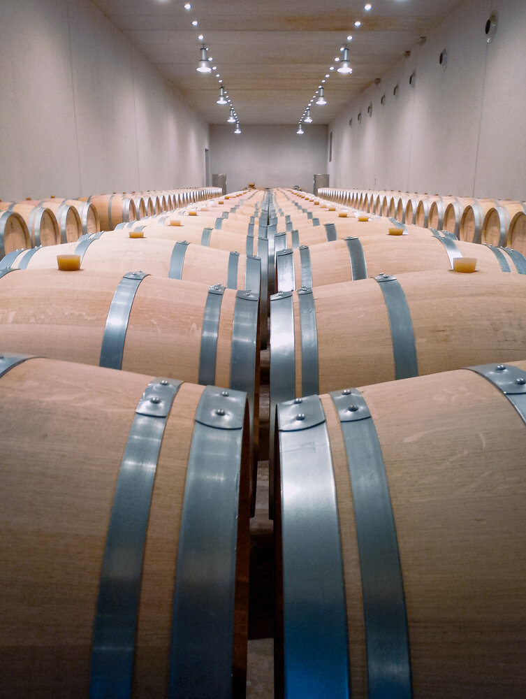 The wine room