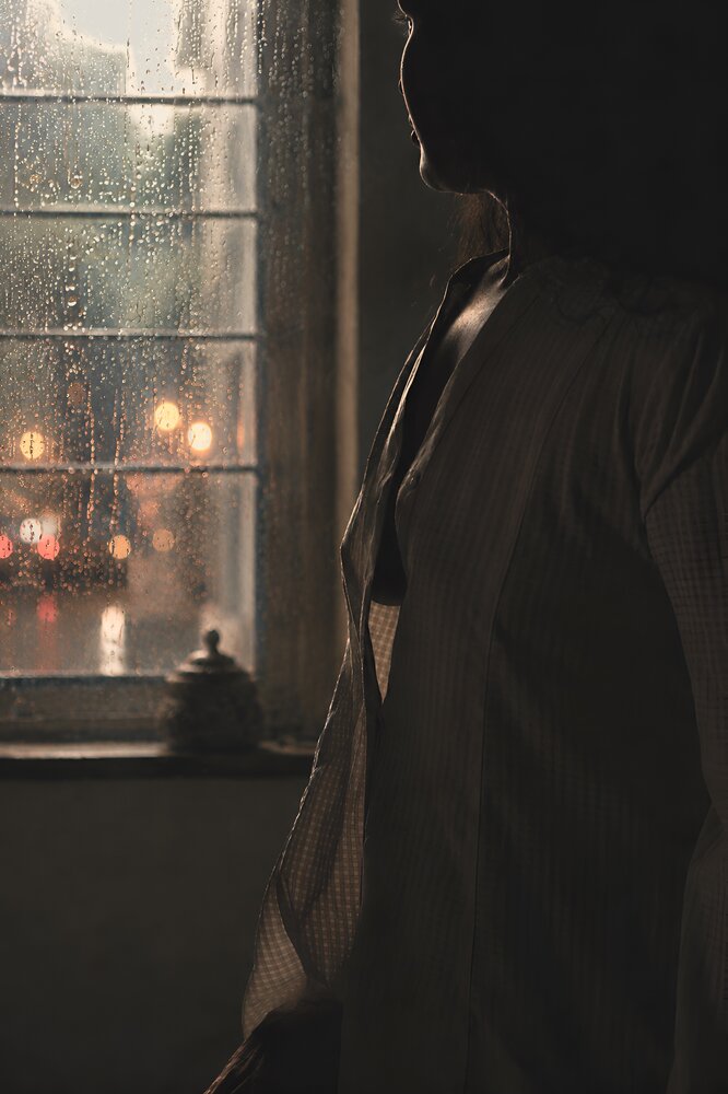 Through the windows