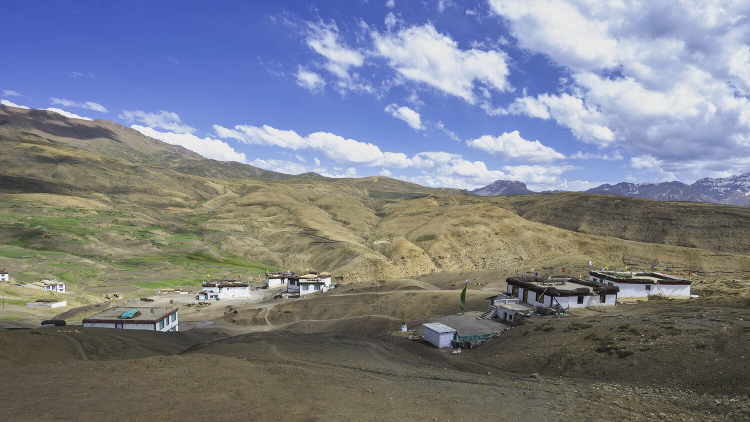Hikkim! Where the rugged earth gently meets an endless sky!