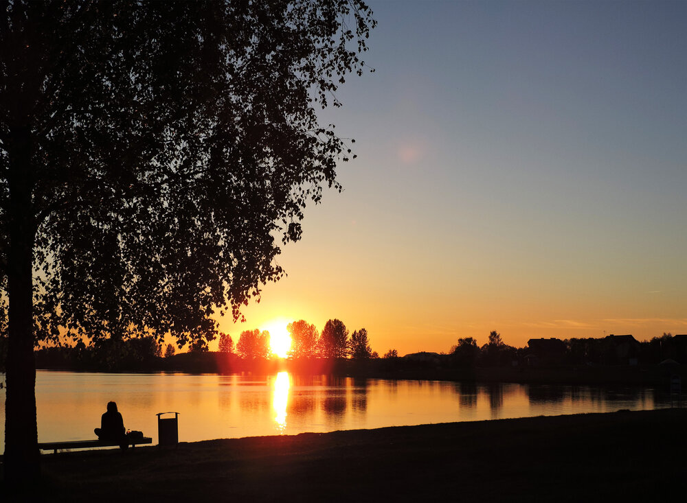 На закате / At Sunset
